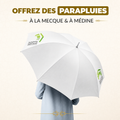 Offrir 50 parapluies