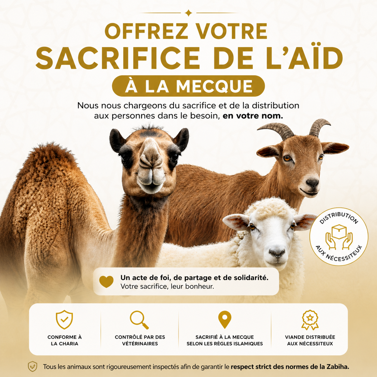 Zabiha d'un mouton